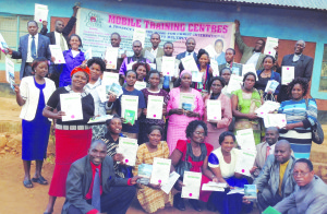 RMA literature distribution to trainees