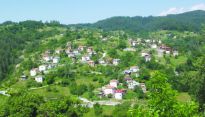 the mountain village